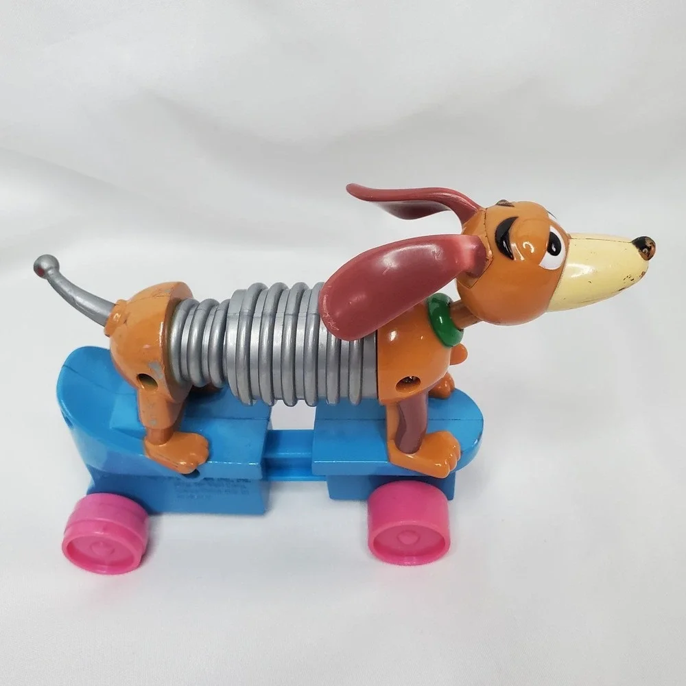 McDonald's Happy Meal Toy‎ 1999 Disney Pixar Toy Story 1 &2 Slinky Dog & Works